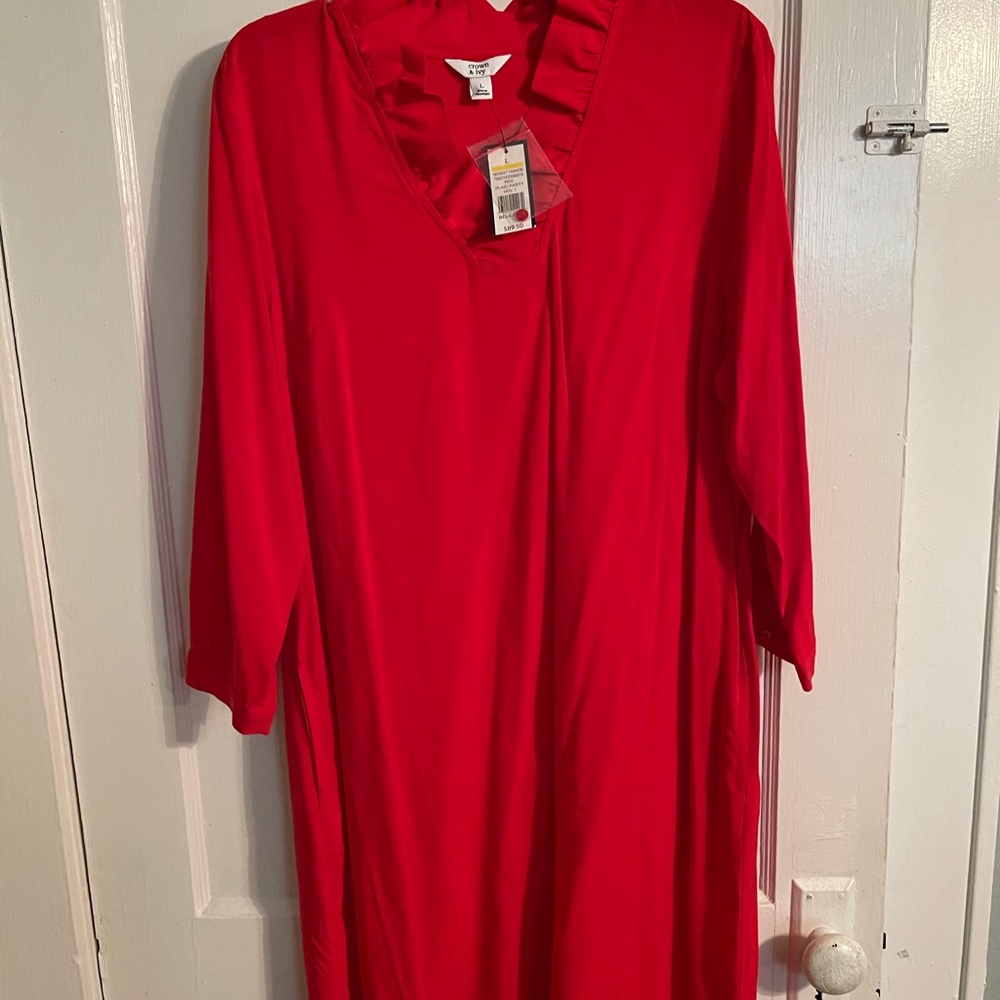 Women’s dress red size L